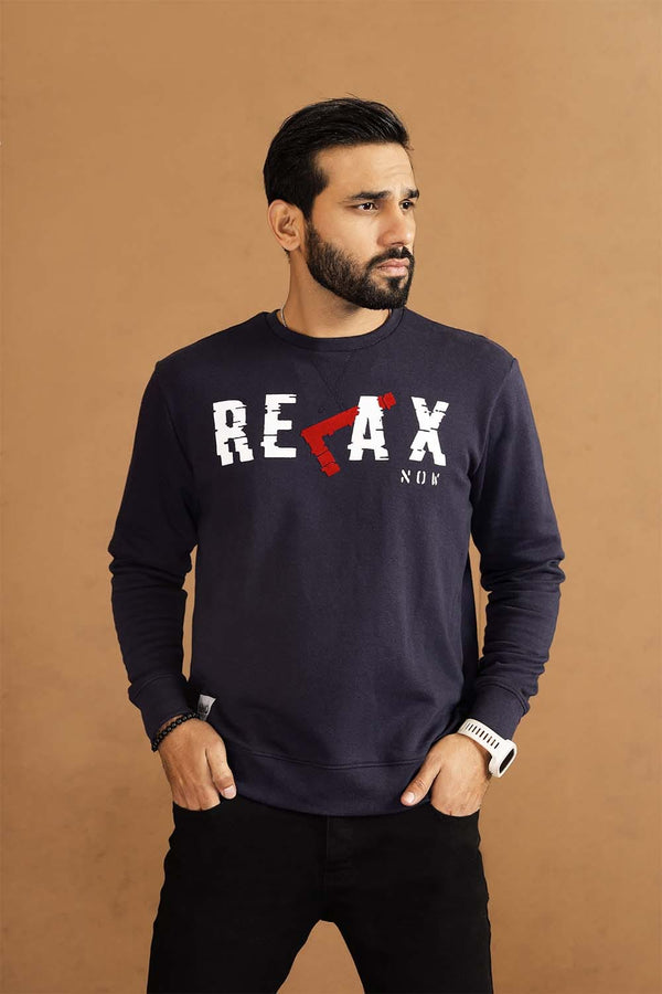 Hope Not Out by Shahid Afridi Men Sweat Shirt Flock Graphic Printed Sweat Shirt