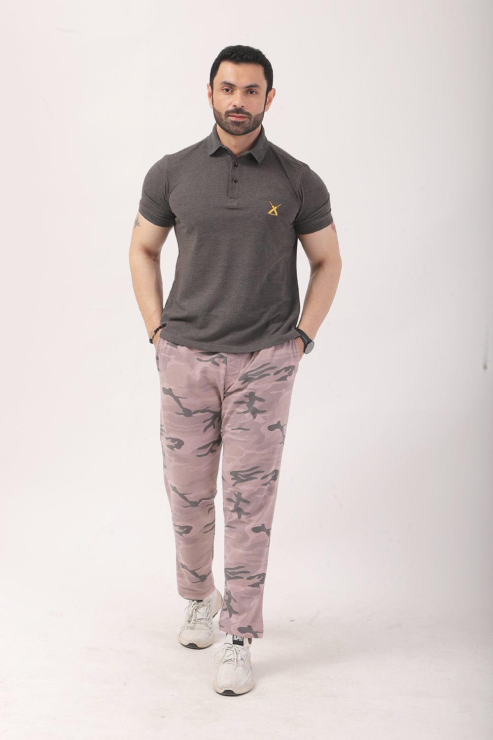 Hope Not Out by Shahid Afridi Men Trouser Fashion Camo Trouser