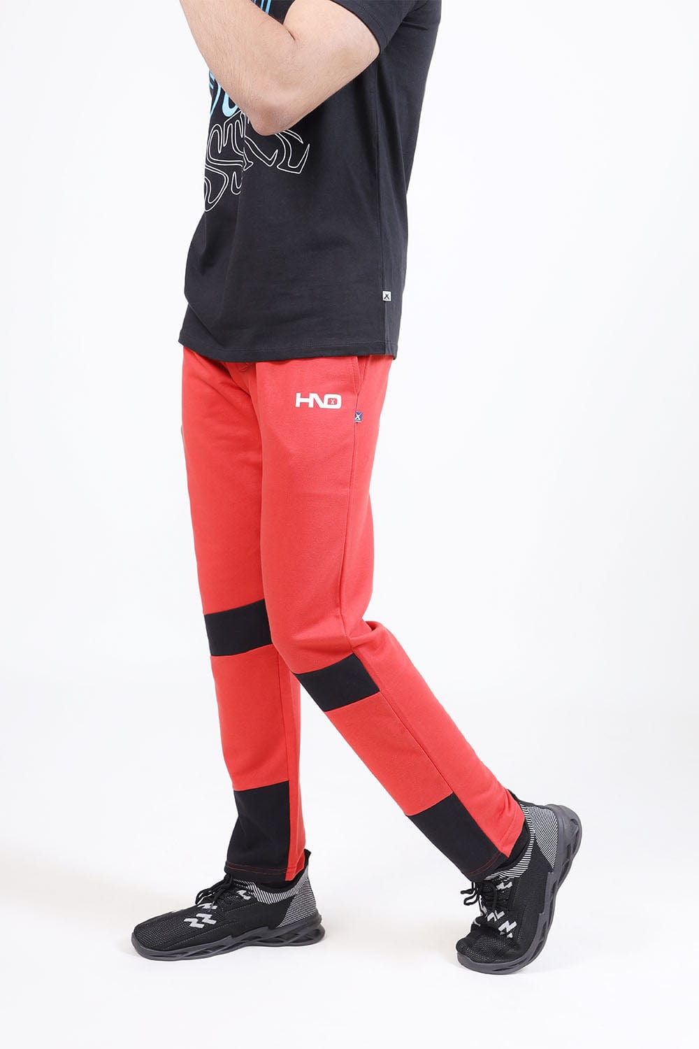 Hope Not Out by Shahid Afridi Men Trouser Man Red Fashion Trouser