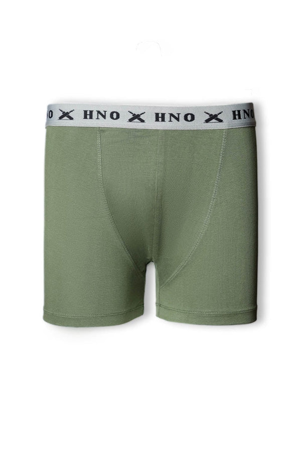 Hope Not Out by Shahid Afridi Men Undergarments Men's Olive Boxers by Hope Not Out