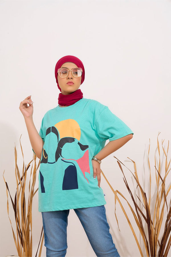Hope Not Out by Shahid Afridi Women T-Shirt Women Drop Shoulder Graphic T-Shirt