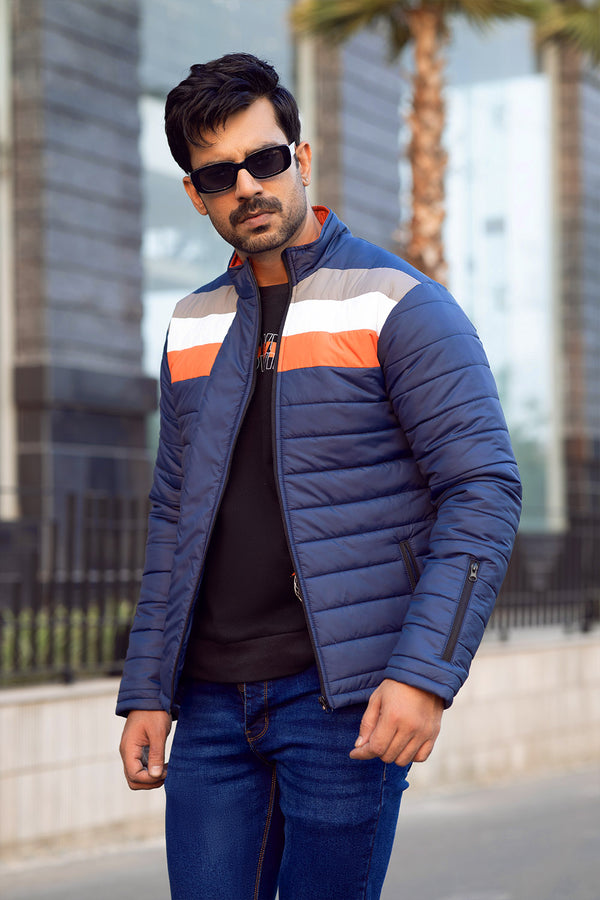 Panelled Puffer Jacket